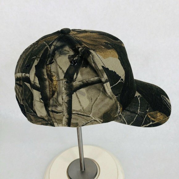 New Golden Harvest Hat K Products Snapback Camo Hunting Realtree Hardwoods - Picture 3 of 11